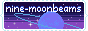nine moonbeams button